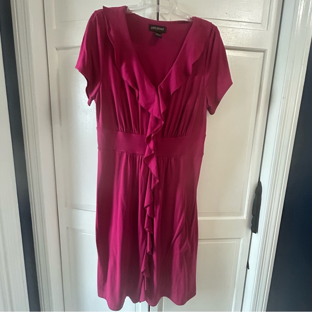 Lane Bryant Fuchsia Dress